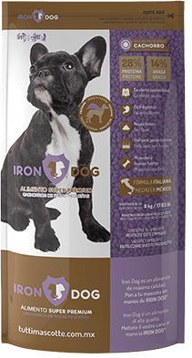 Iron Dog Cachorro Razas Pequeñas 8 kg